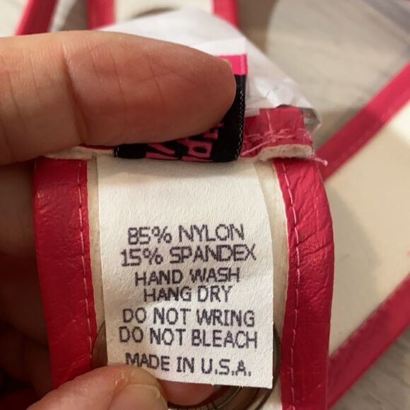 Josie LovesJ Valentine Line Cage Halter In Pink Size Small - Picture 7 of 11